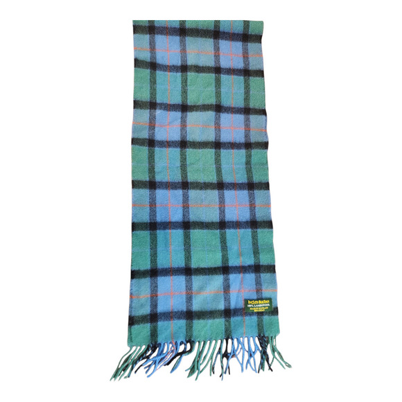 Ingles Buchan Other - Ingles Buchan scarf 100% Lambswool tartan made is Scotland plaid fringe